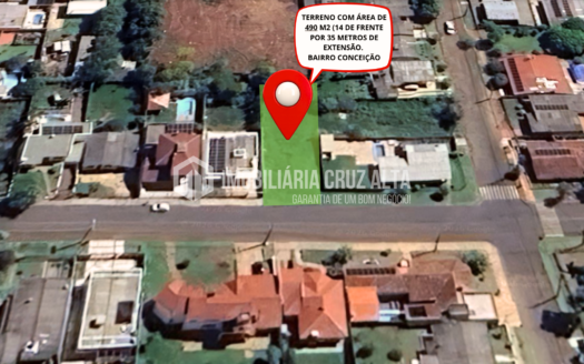Excelente Terreno no Bairro Conceição